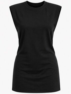 🌺👗 STYLE-READY!!👗🌺 NWT House of Chic LA | Black | Shoulder Pad Mini Dress - S/M